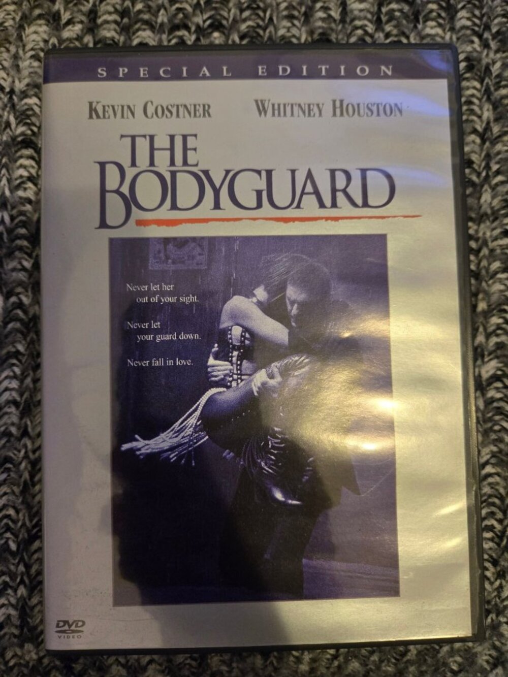 The Bodyguard Special Edition DVD Kevin Costner & Whitney Houston